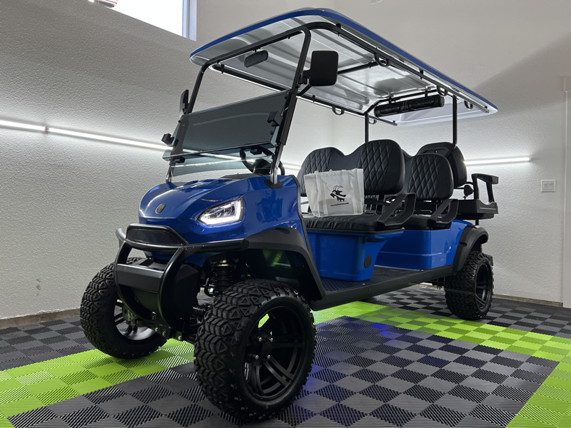 2023 MammothEV Blue 6 Seater Electric 72Volt Lithium