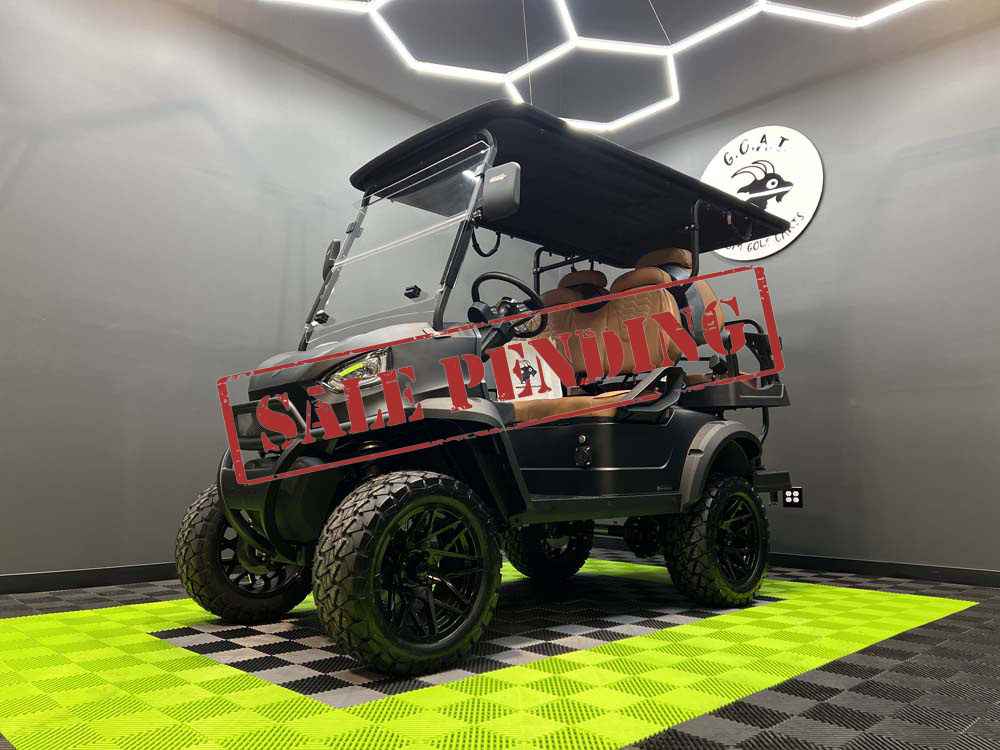 2024 MammothEV X4 Matte Black With Sand Color Seats Loaded GOAT