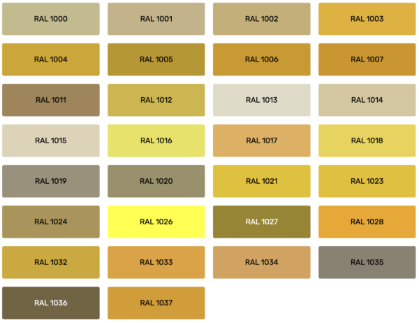 Custom Color Codes - GOAT Custom Golf Carts