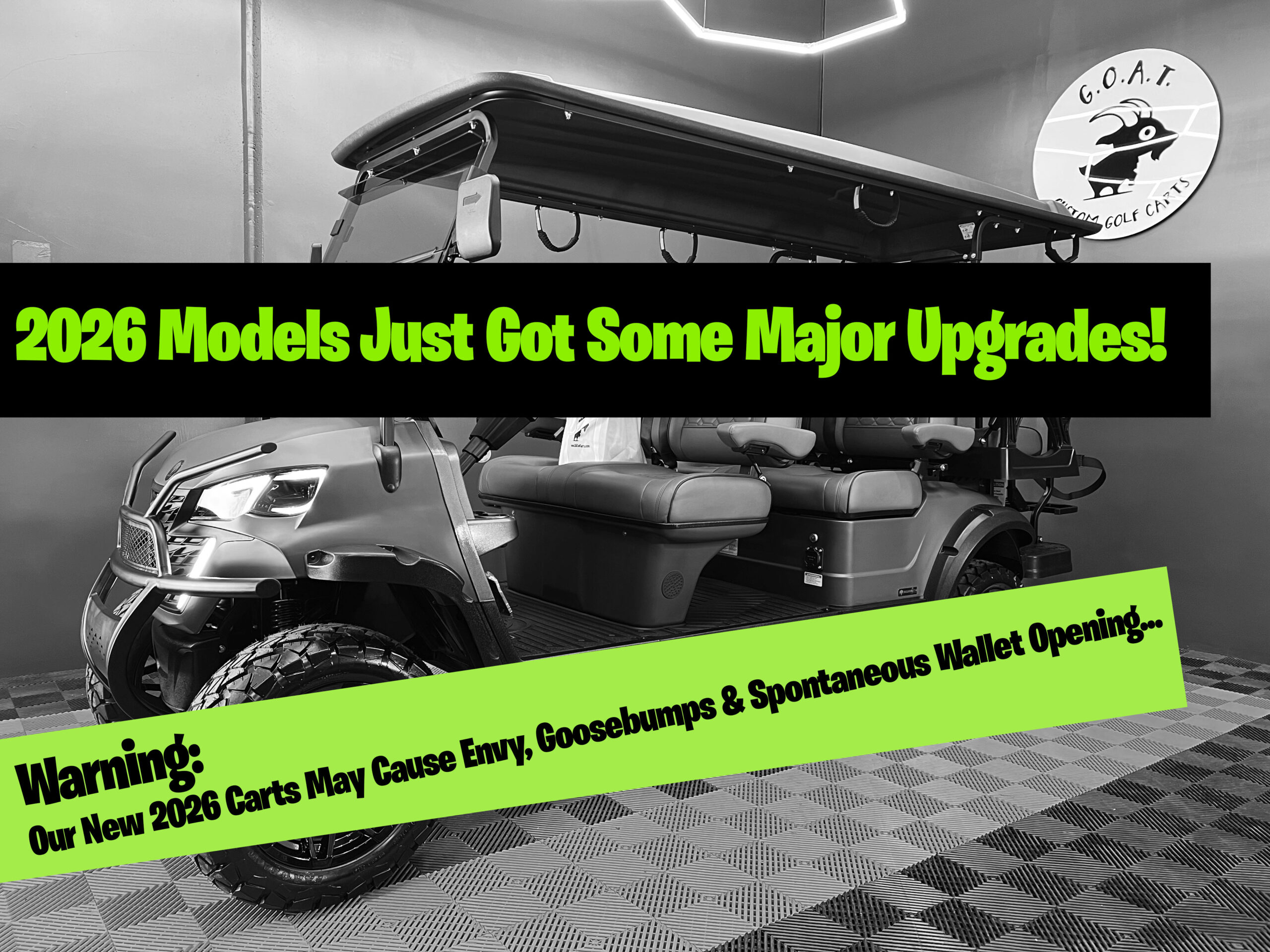 (Order Now!) NEW 2026 Carts Available For Custom Orders