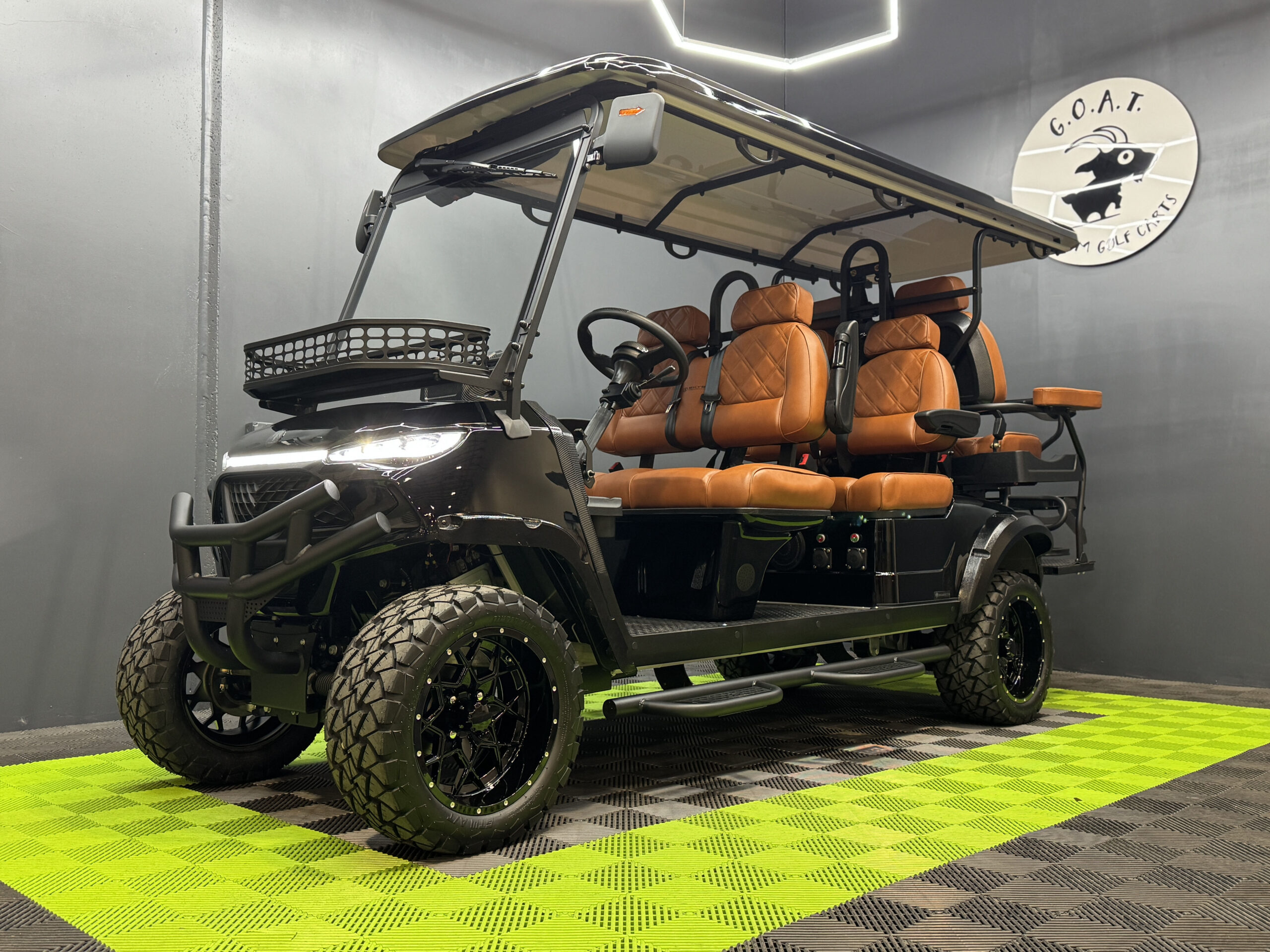 2026 MammothEV Skye XL Gloss Black W/Brown Seats 72v Lithium