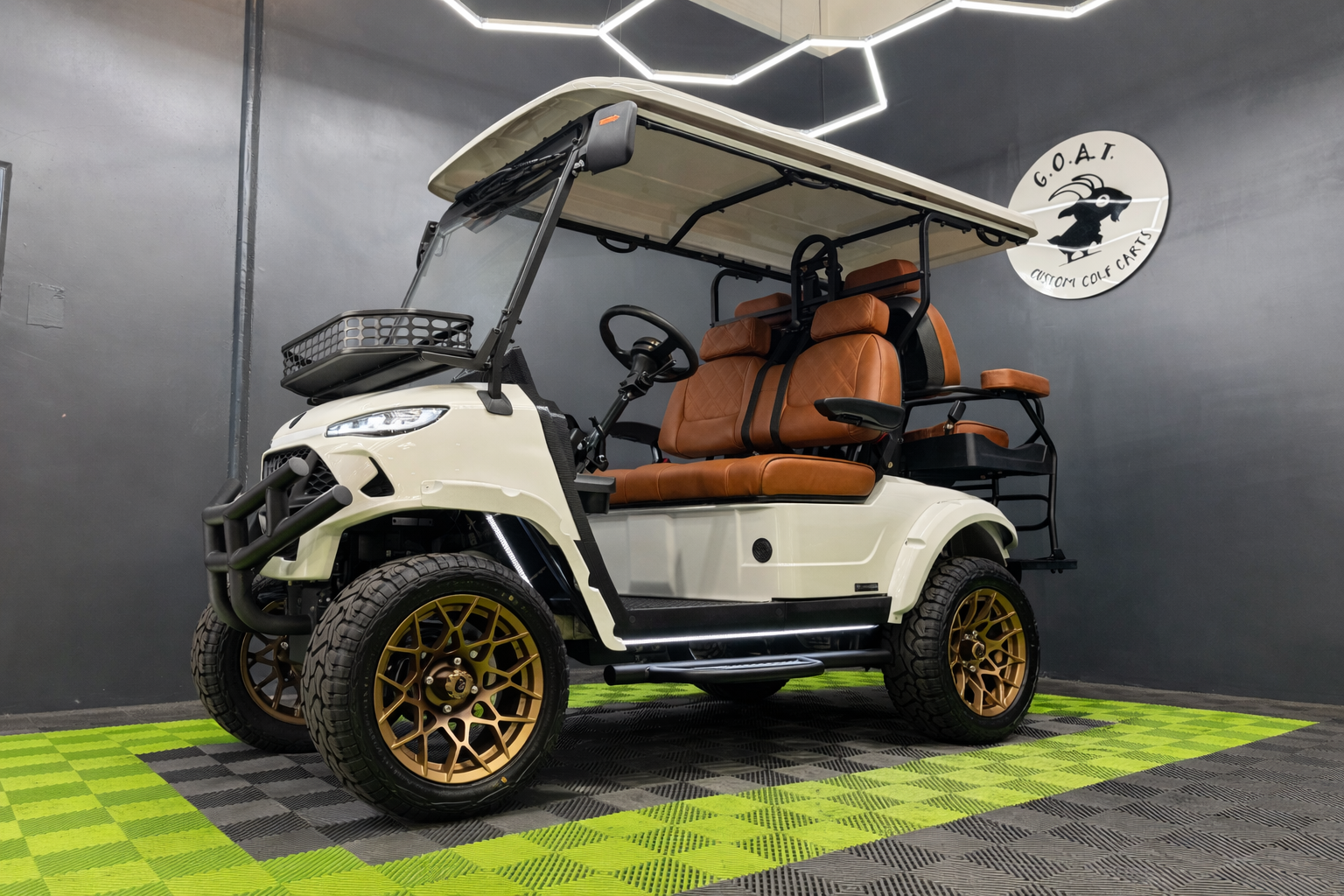 2026 MammothEV Skye Gloss White / Bronze Wheels / 72v Lithium