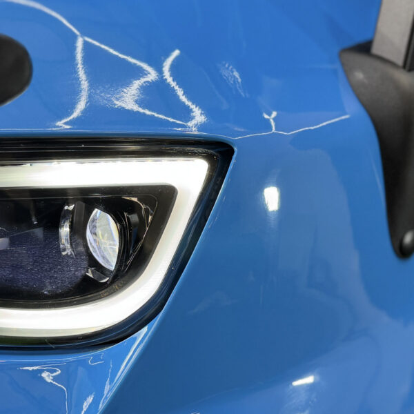 Gloss body finish color option on a MammothEV custom golf cart