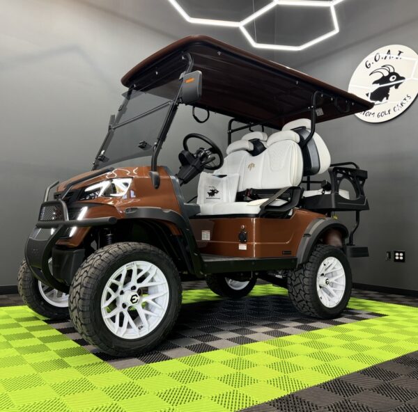 Travis Scott custom golf cart by GOAT Golf Carts