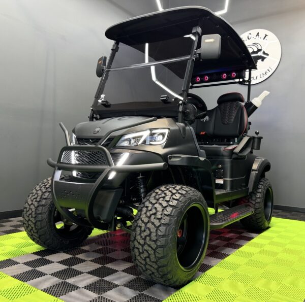 Ways To Golf custom golf cart by GOAT Golf Carts