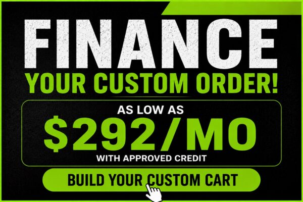 Finance your custom order