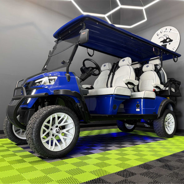 Maybach-style custom cart