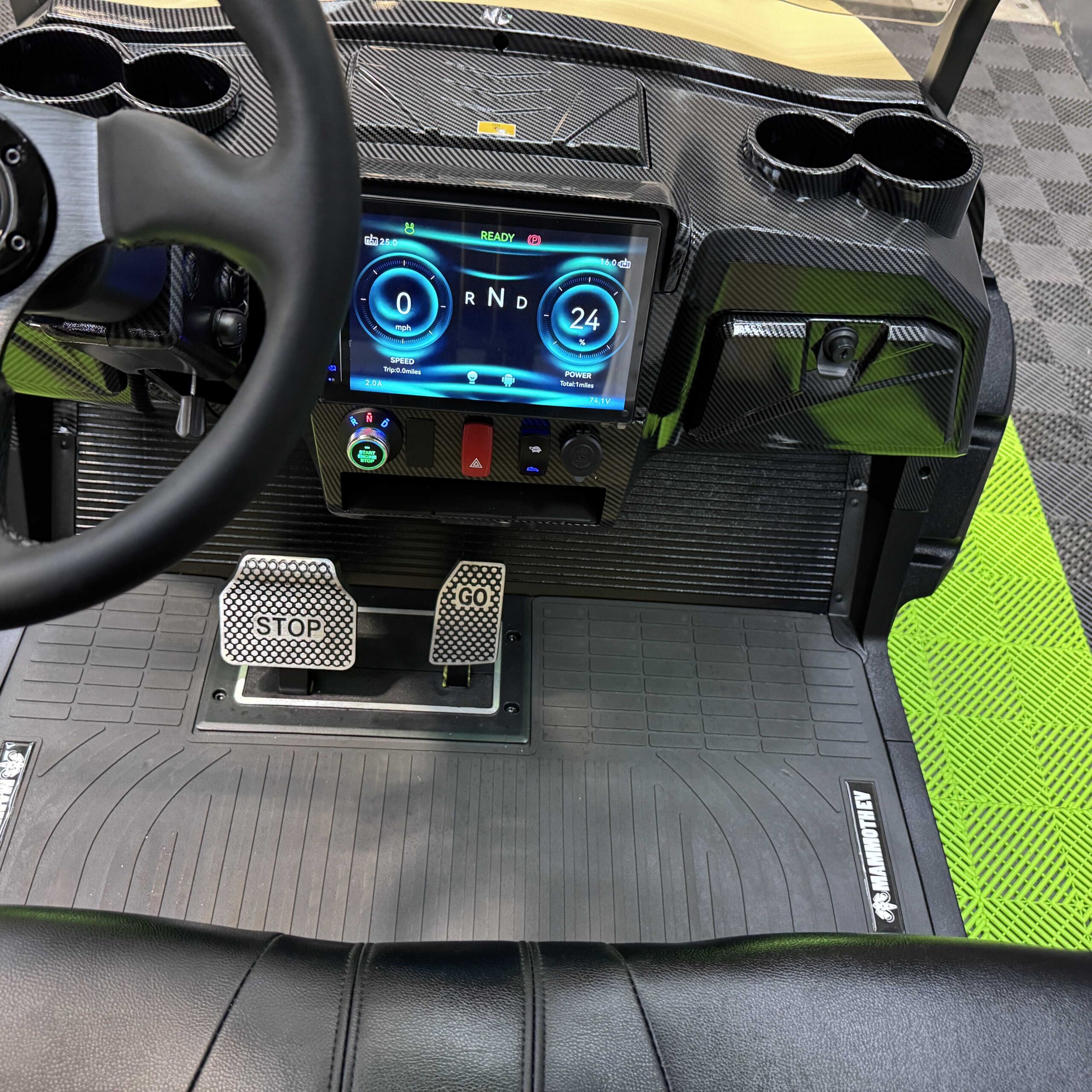 2027 MammothEV XR4F — Matte Desert Sand / Black Seats / Color Matched Stitch photo 7