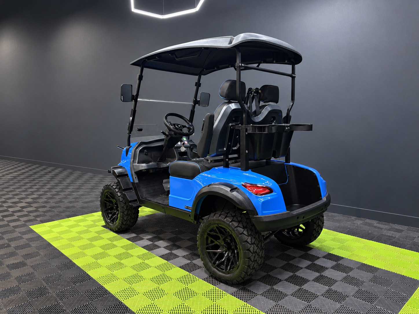 2026 MammothEV XR2 — Gloss Sky Blue / Black Seats / Color Matched Stitching photo 4