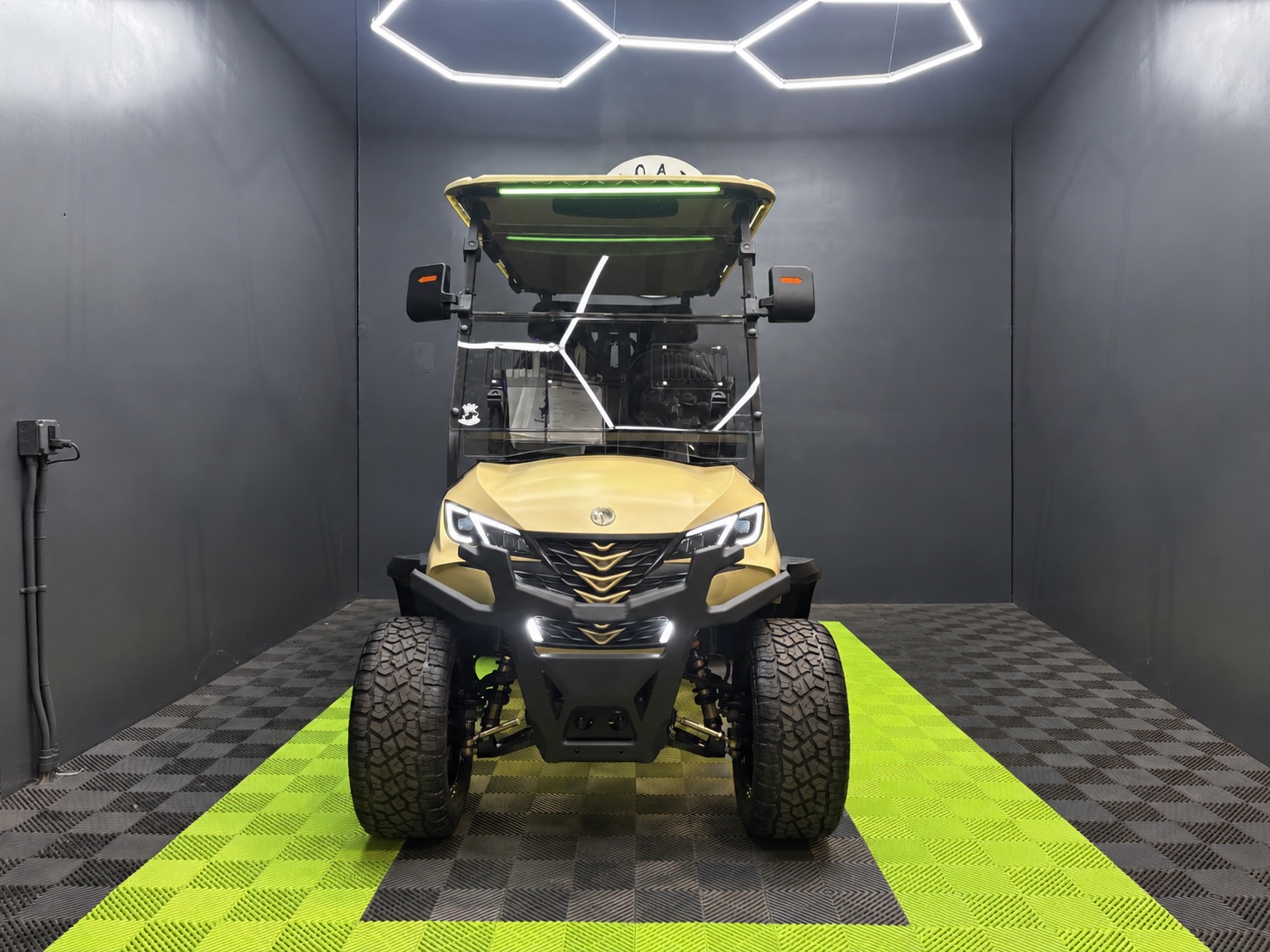 2027 MammothEV XR4F — Matte Desert Sand / Black Seats / Color Matched Stitch photo 3