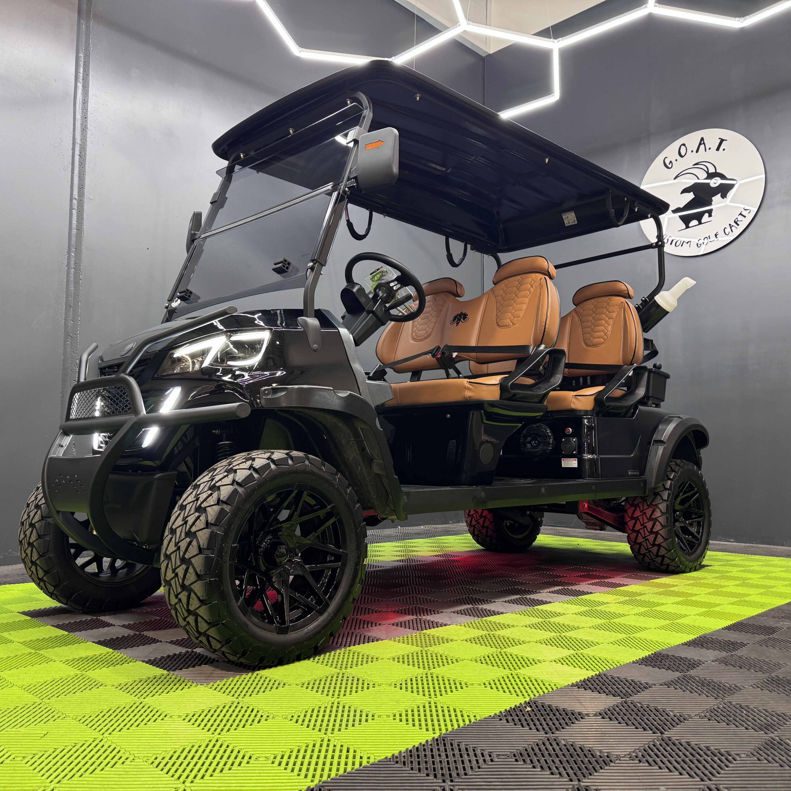 2026 MammothEV XR4F — Lifted Gloss Black / Tan Seats / Black Stitch