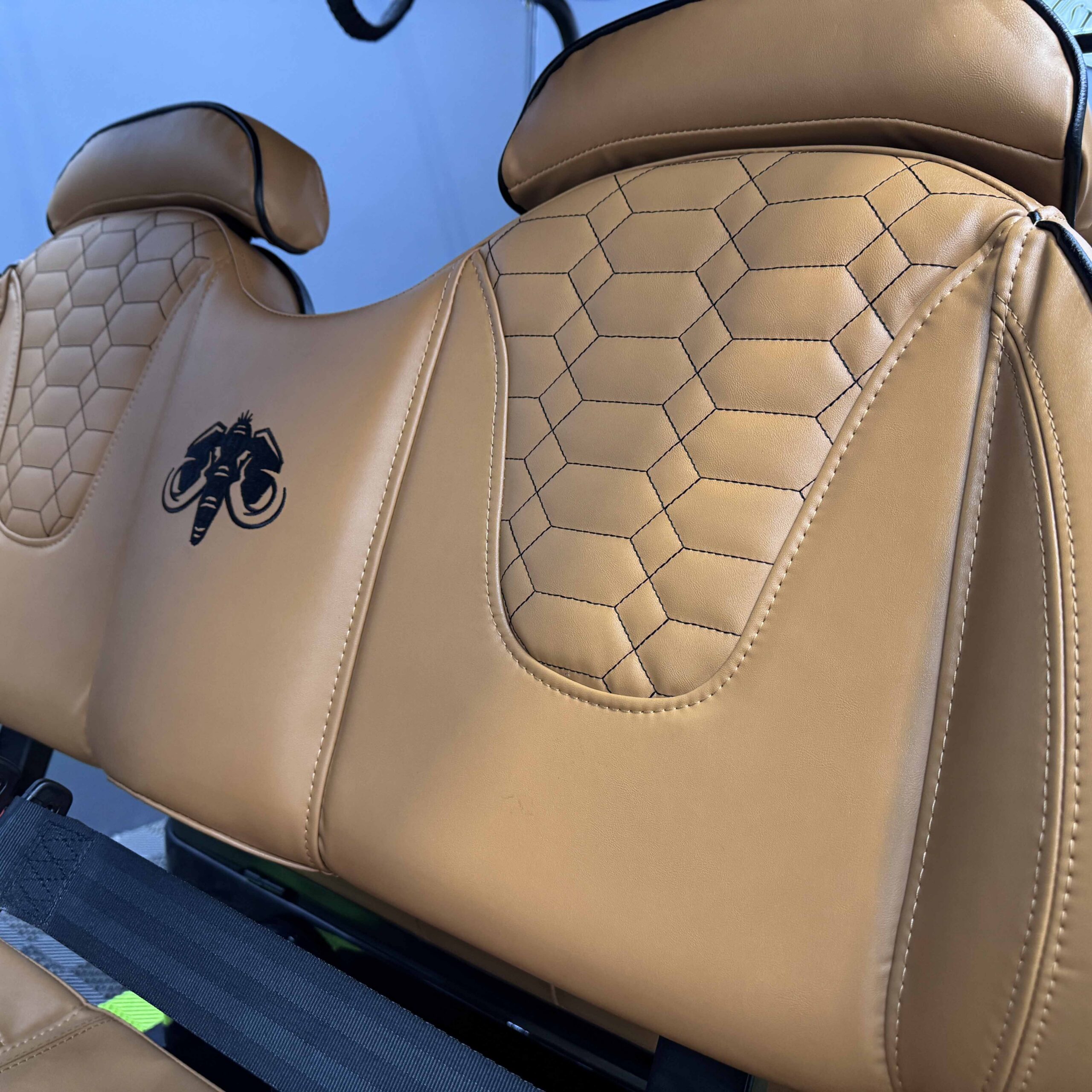 2026 MammothEV XR4F — Lifted Gloss Black / Tan Seats / Black Stitch photo 7