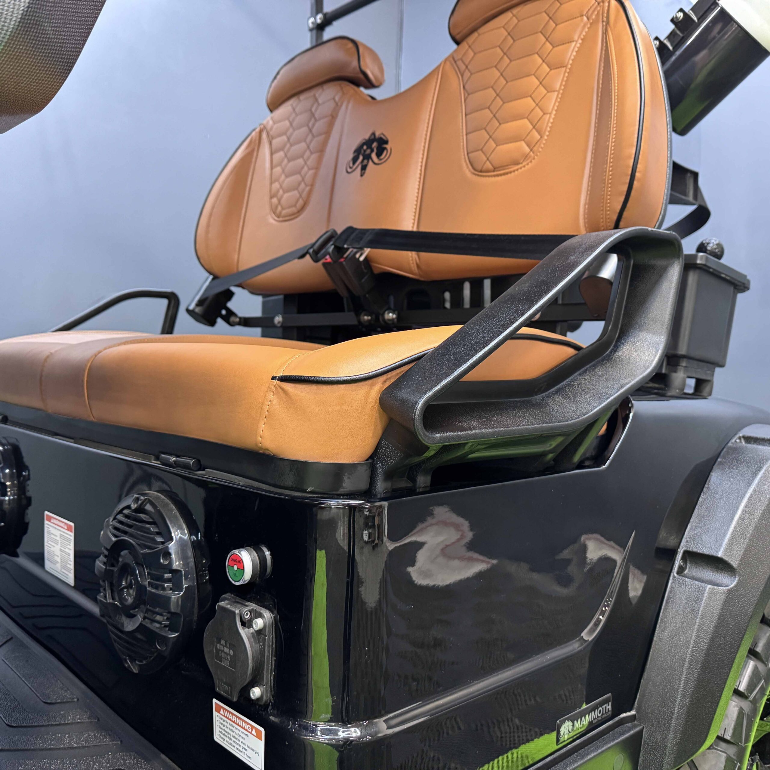 2026 MammothEV XR4F — Lifted Gloss Black / Tan Seats / Black Stitch photo 9