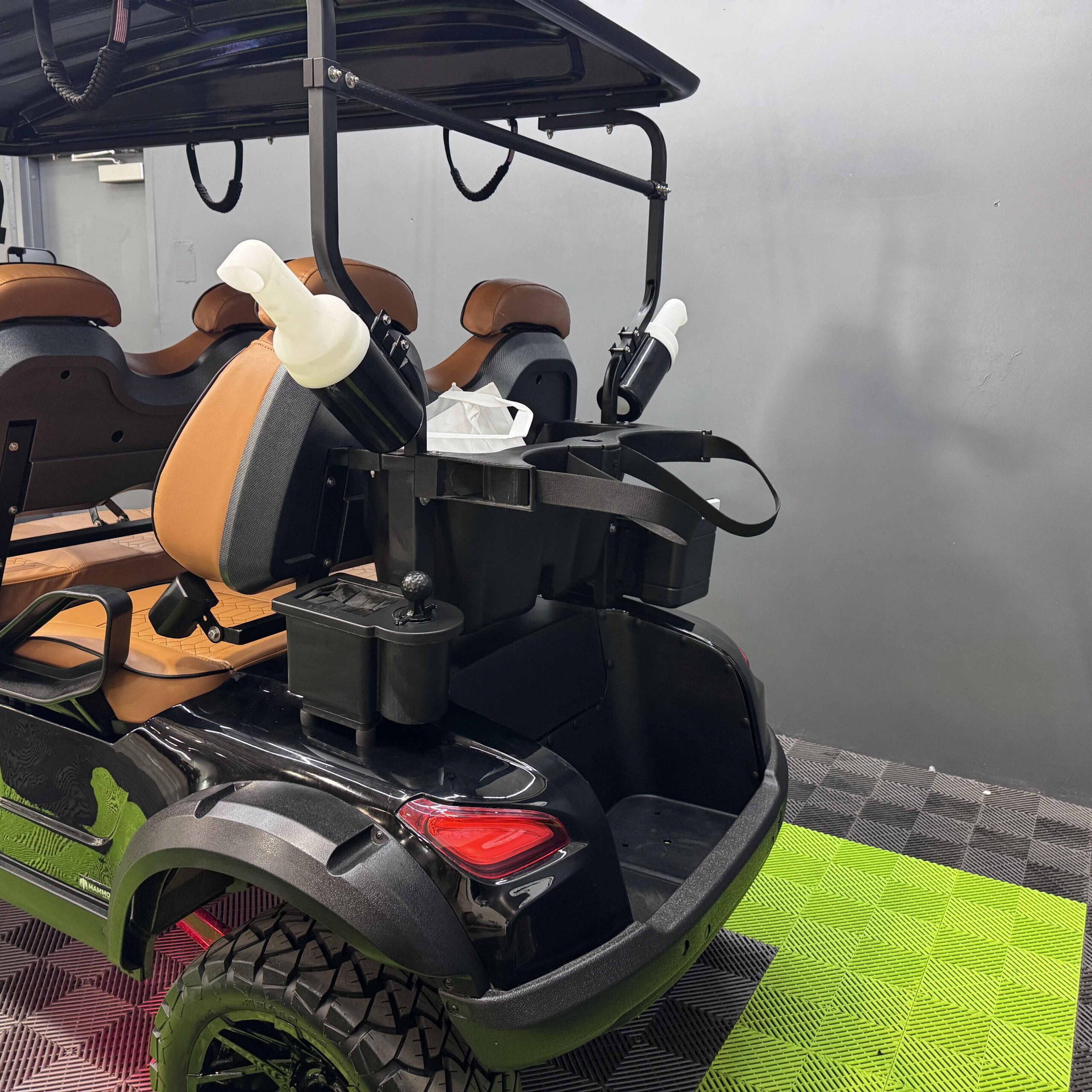 2026 MammothEV XR4F — Lifted Gloss Black / Tan Seats / Black Stitch photo 10
