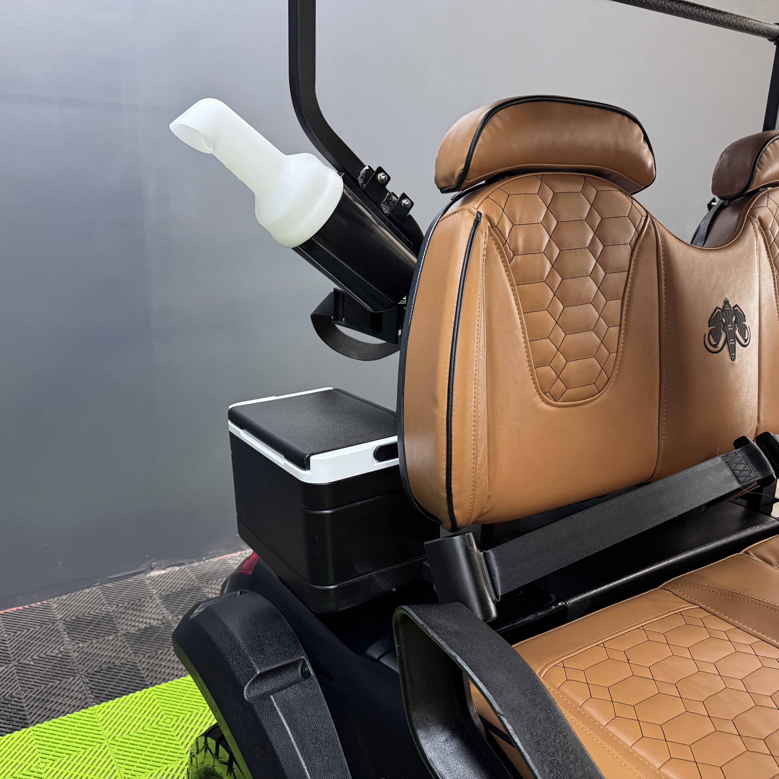 2026 MammothEV XR4F — Lifted Gloss Black / Tan Seats / Black Stitch photo 12
